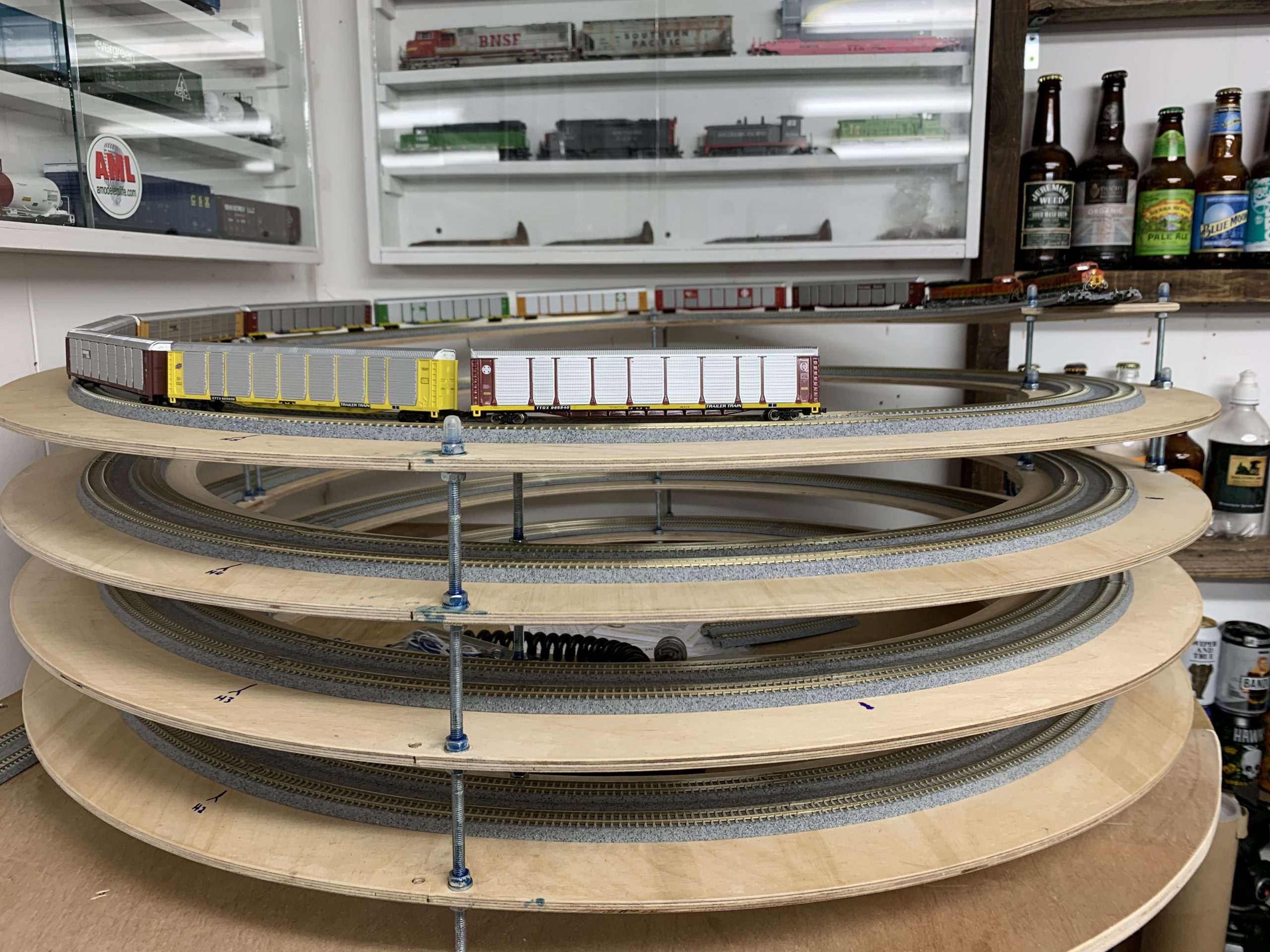 Quick Helix update BNSF Chicago Sub in N Scale